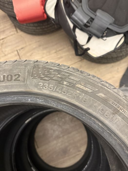 Летний резина 18 размер