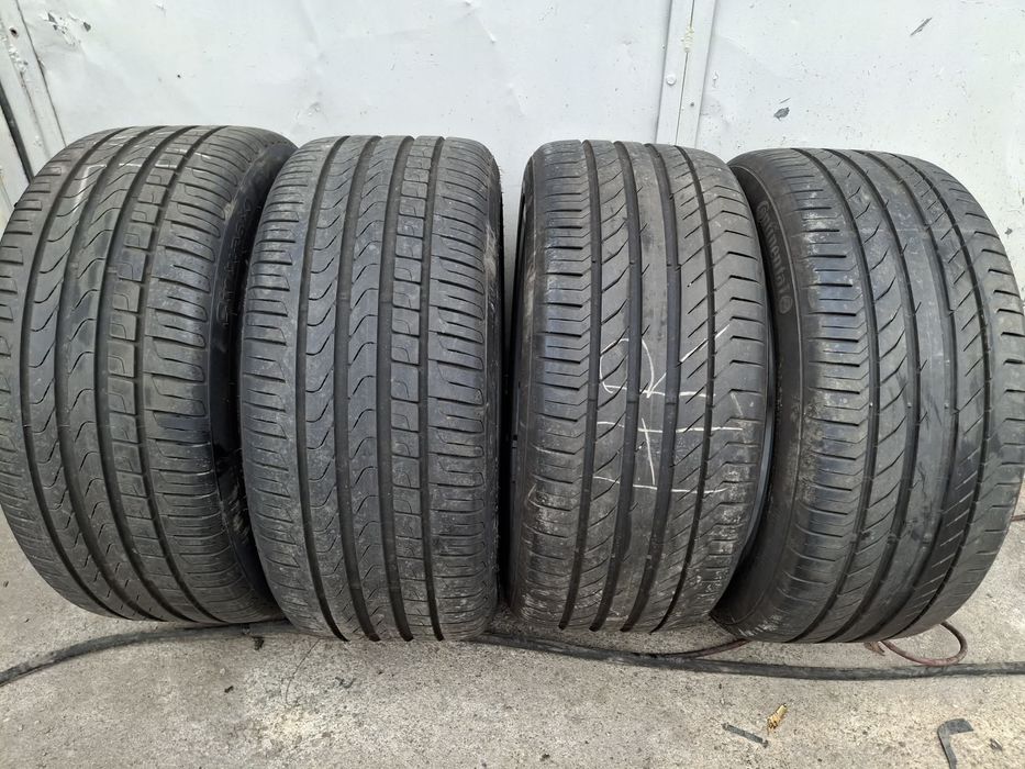 Перфектни джанти 5х112 18 8.5j et29 с много добри гуми