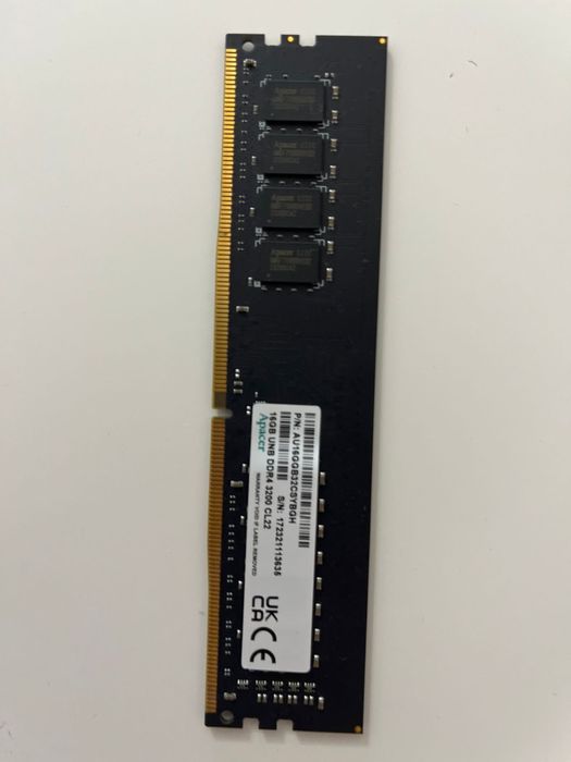 DDR 4 16GB 3200MHZ