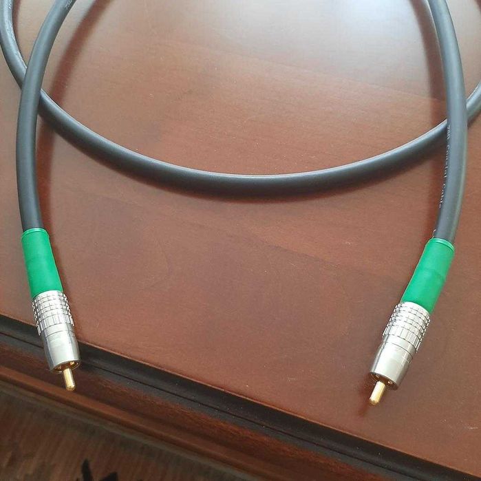 Cablu Canare LV-77S 75ohm RCA to RCA Cable, High-End / Audiophile SPDIF (Coaxial) Interconnect,Impecabil