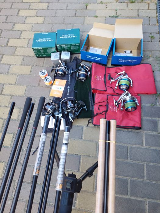 Seturi crap: sportex, free spirit, shimano, chub, daiwa