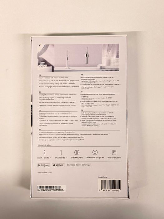 Periuta Oclean X Pro Elite Sonica White