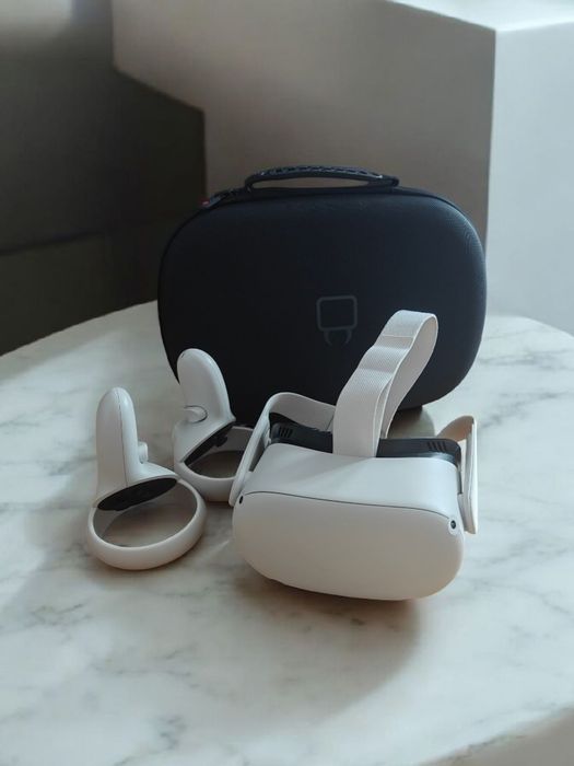 Quest 2 256GB + 125 Jocuri preinstalate Oculus Meta + Husa + Cover