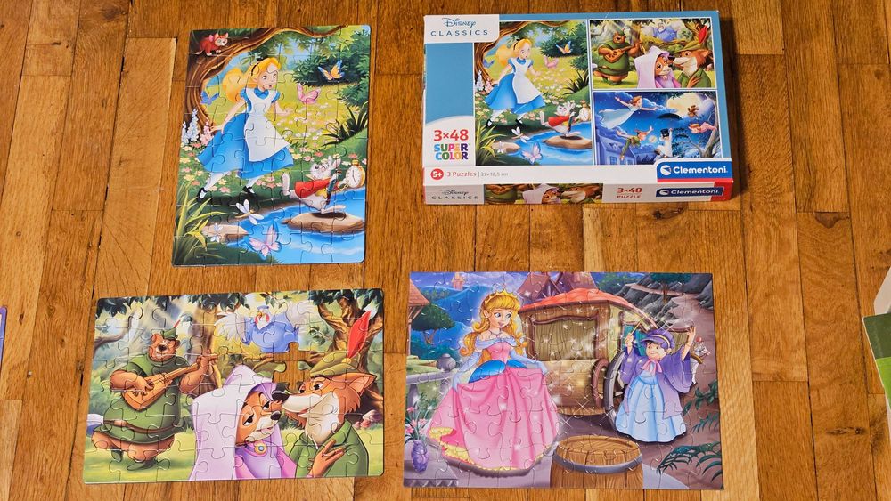 Детски пъзели с приказни герои - 35-70 части / Puzzles