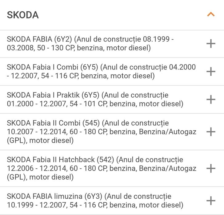 kit saboți cu pistonase si protecti vw, seat, skoda, audi