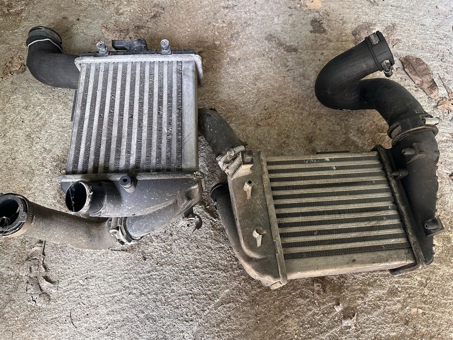 Интеркулер ауди а4 б6 б7 2.5тди / audi a4 b6 b7 2.5tdi