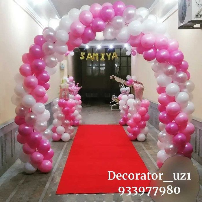 Оформление шарами в Ташкенте