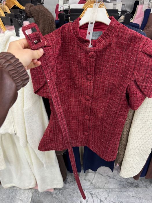 Пиджак бордовый продам