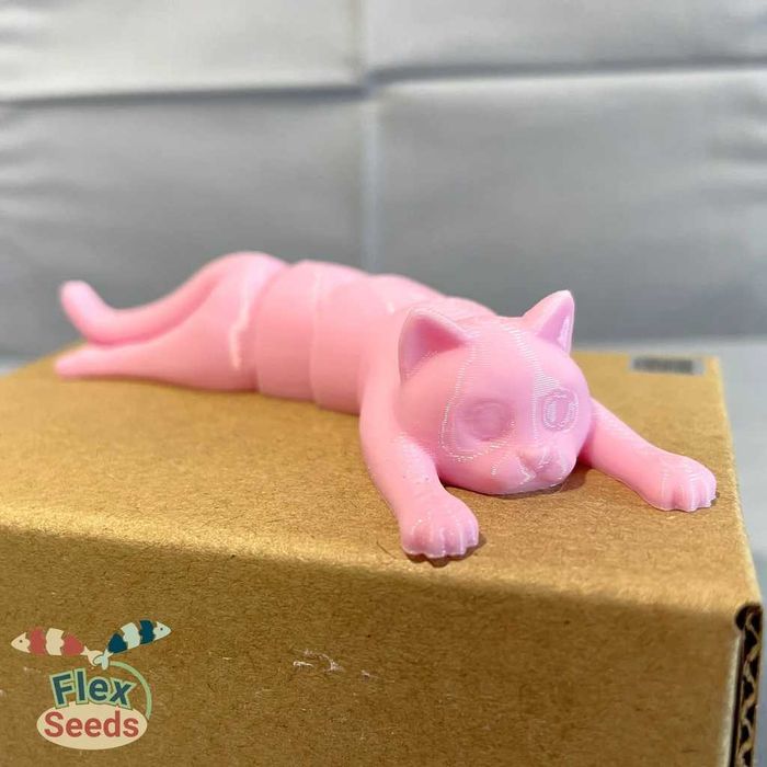 Подвижные кошки 3д печатные