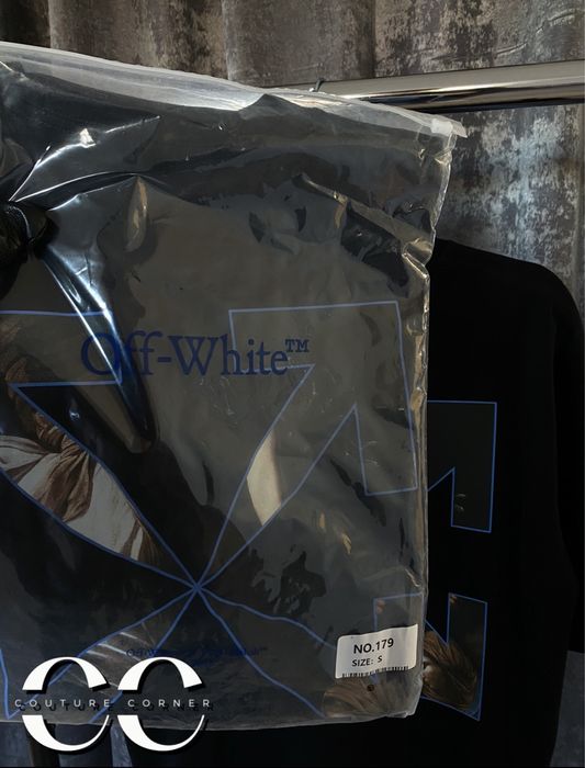 Tricou OFF-White • Calitate TOP • Caravaggio Angel S/S Over • Cod QR