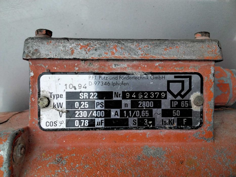 Vibrator  cofrag masa vibranta pft