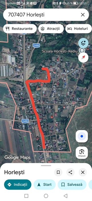 Casa de vânzare în sat horlesti com. rediu