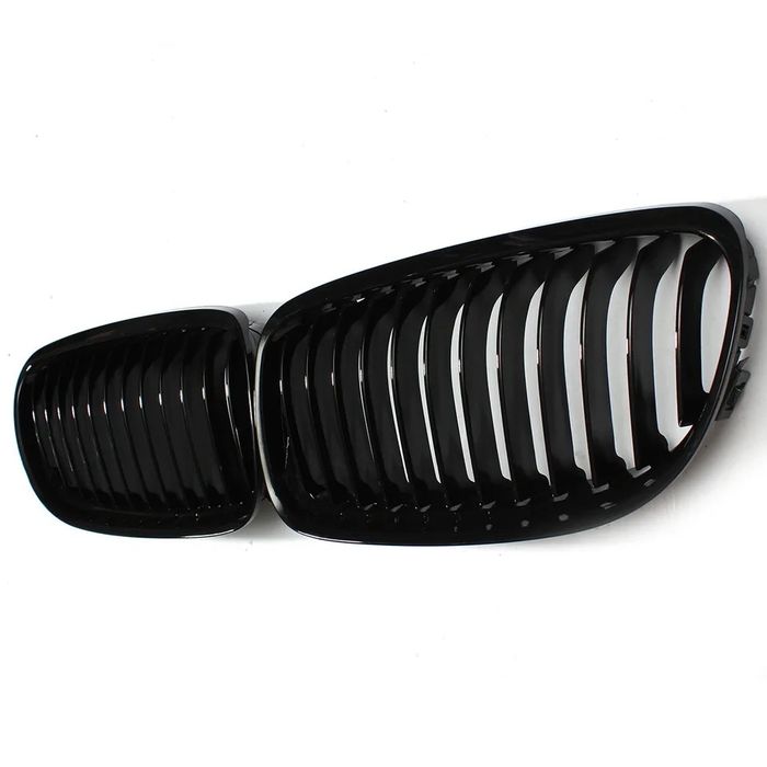 Set Grila nari simpal Dubla Black negru Lucios E90 E91 LCI facelift