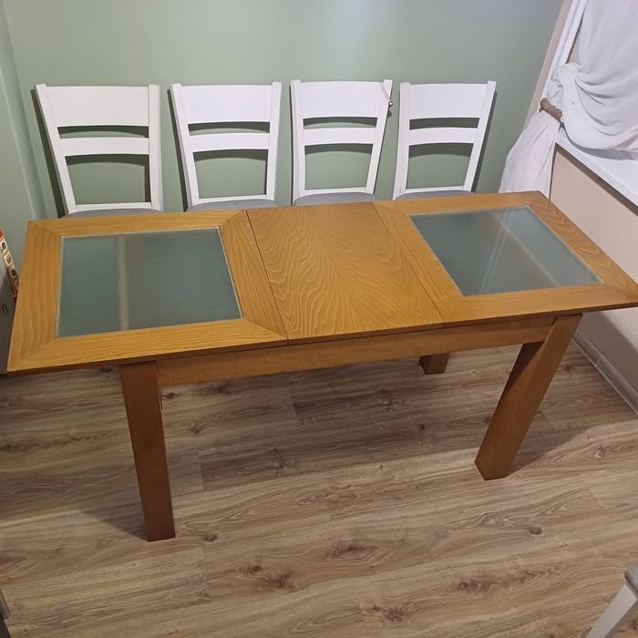 Кухненска маса,дървена-бук