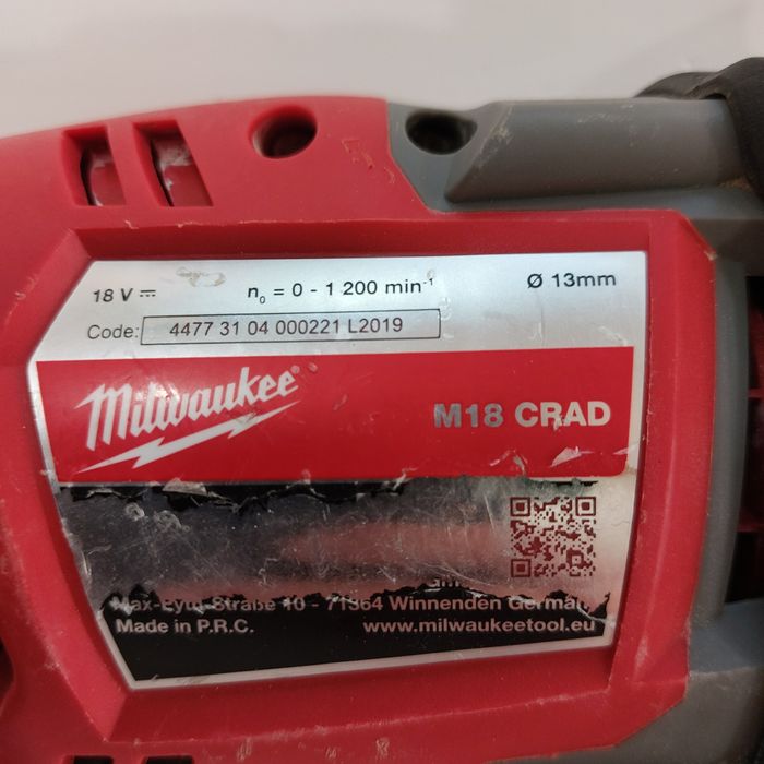 Намалена цена Акумулаторна ъглова бормашина Милуоки Milwaukee M18 CRAD