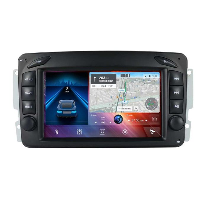 Navigatie Mercedes C Class W203 W209 Vito Viano Vaneo CLK , 4GB RAM
