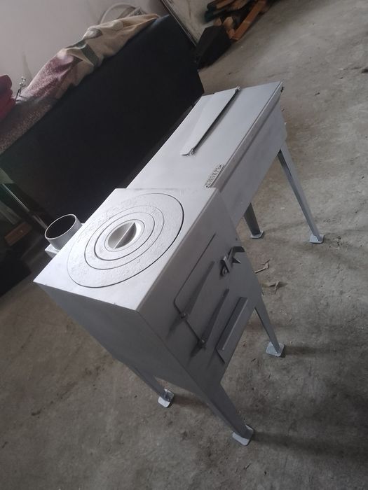 Мангал печь под казан