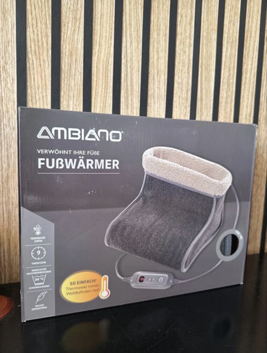 Incalzitor de picioare electric Ambiano, 9 trepte, timer 220V NOU