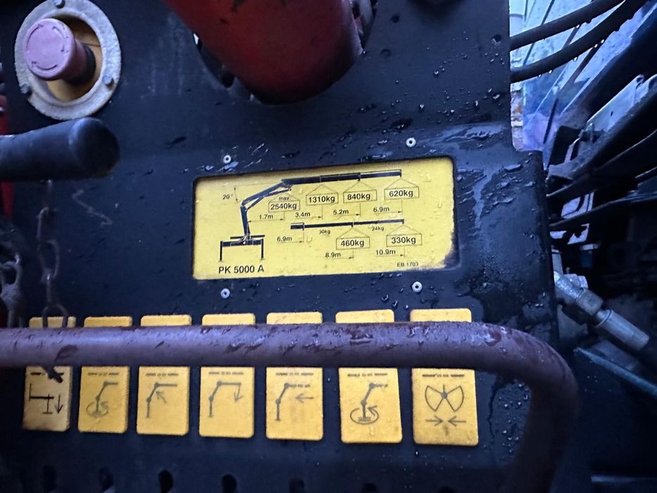 Камион с кран – палети, дървен материал, строителни товари