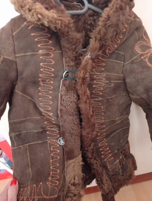 Прекрасно детско патенце от естествена кожа