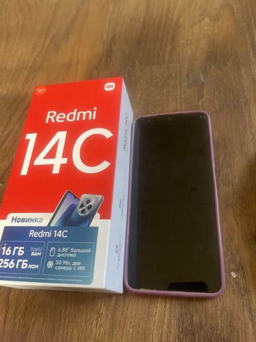 Продам телефон Redmi 14c 256 ГБ камера 50 Мп