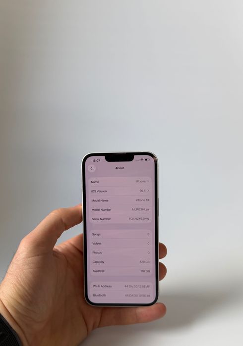 iPhone 13 128 Gb Starlight | 100% Батерия | Перфектен