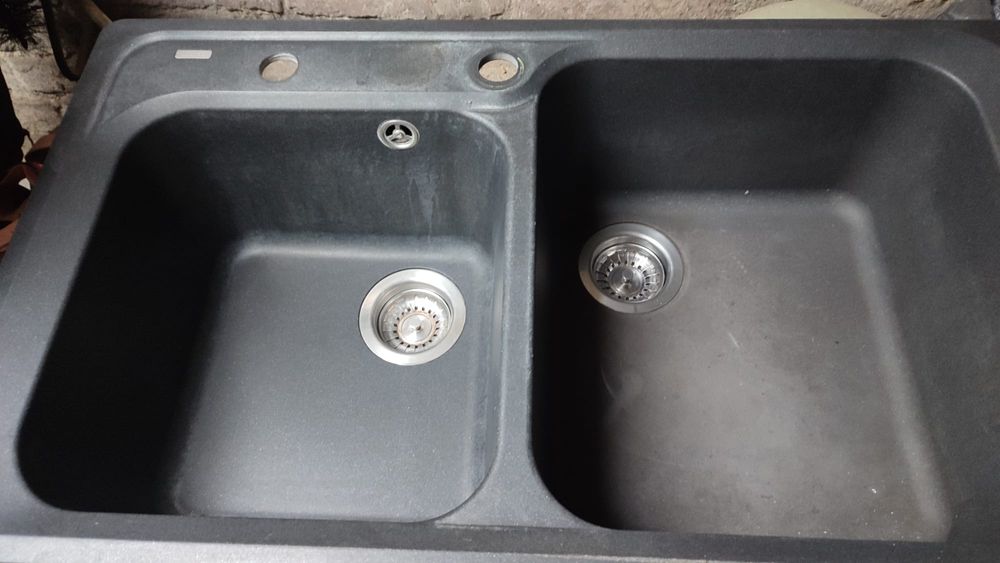 Chiuveta de piatra antracit