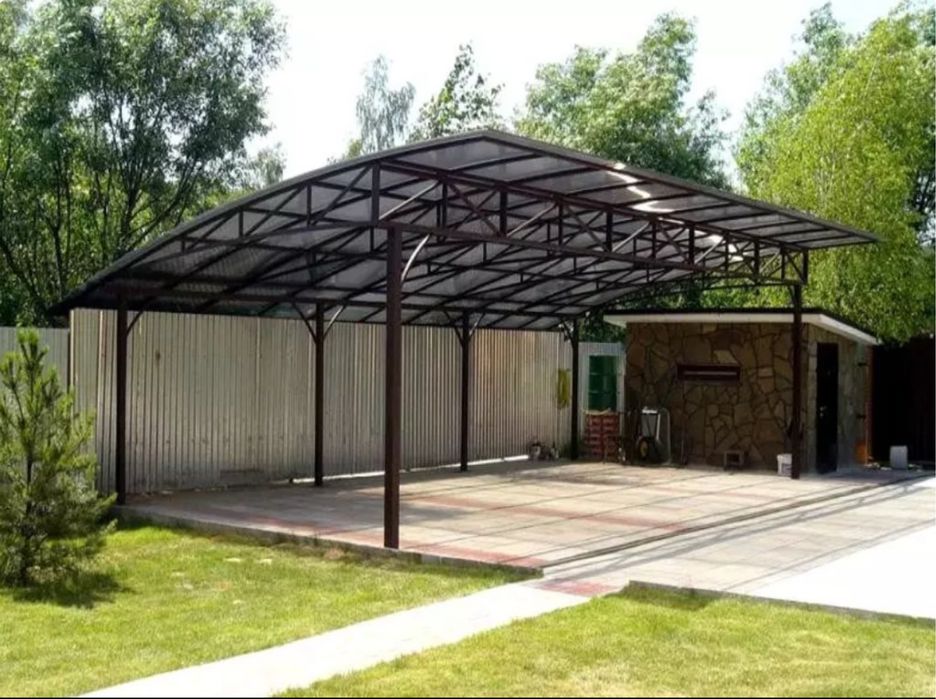 Навес ворота сварочные услуги