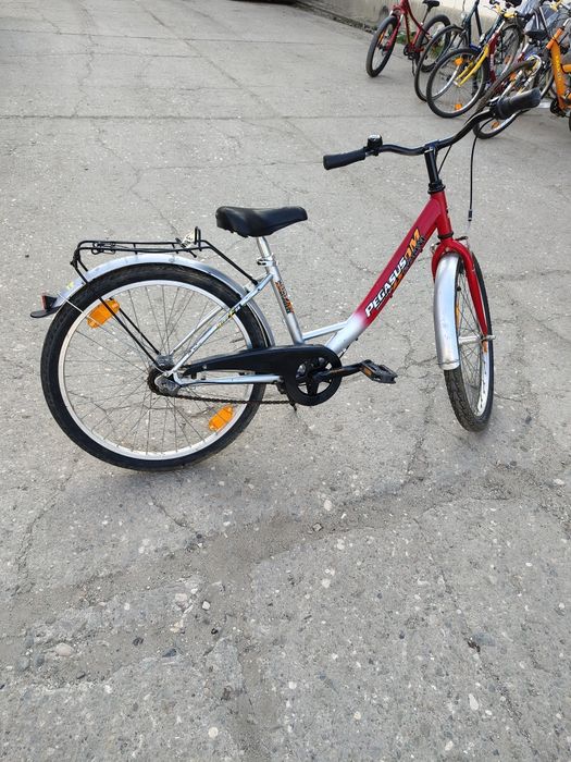 Bicicleta Pegasus Zoom roti 24. 3 viteze in butuc Nexus Shimano.