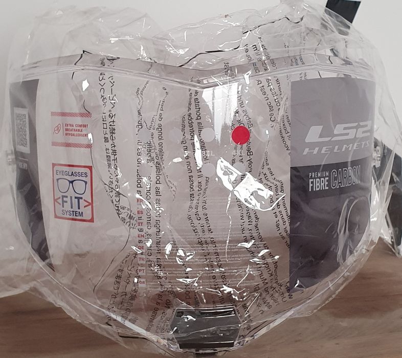 Cască LS2 FF805 Thunder Carbon – Pachet Complet Marime M