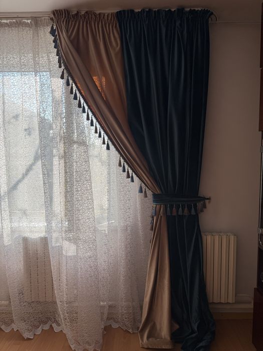Шторы и тюль комплект
