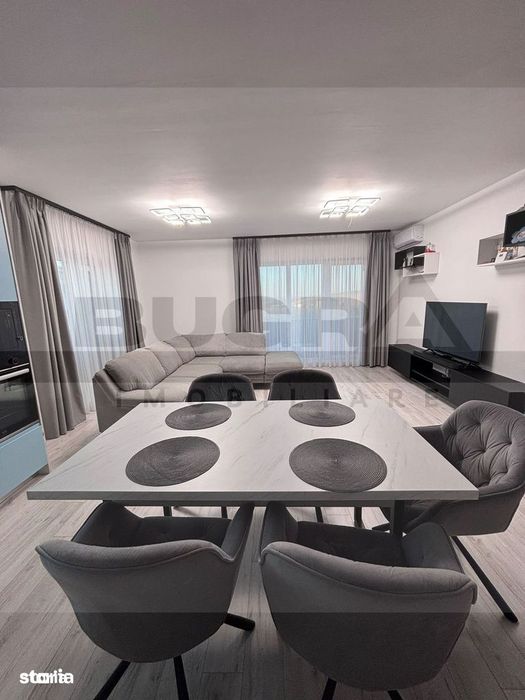 Apartament de 3 camere, 70mp, parcare, zona Penny Apahida