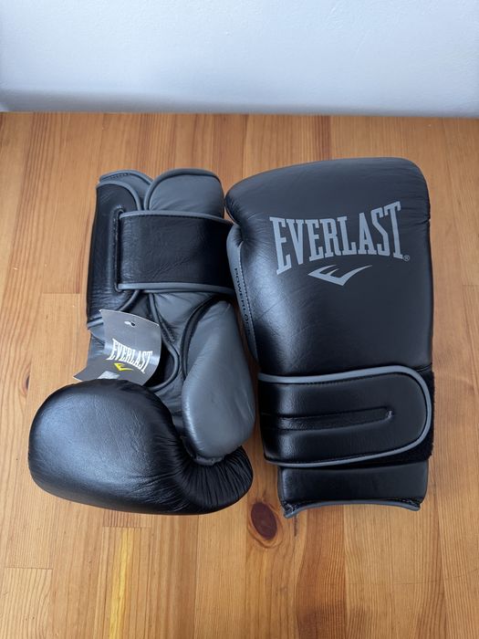 Manusi Everlast Powerlock 2 Hook & Loop 14oz si bandaje Everlast