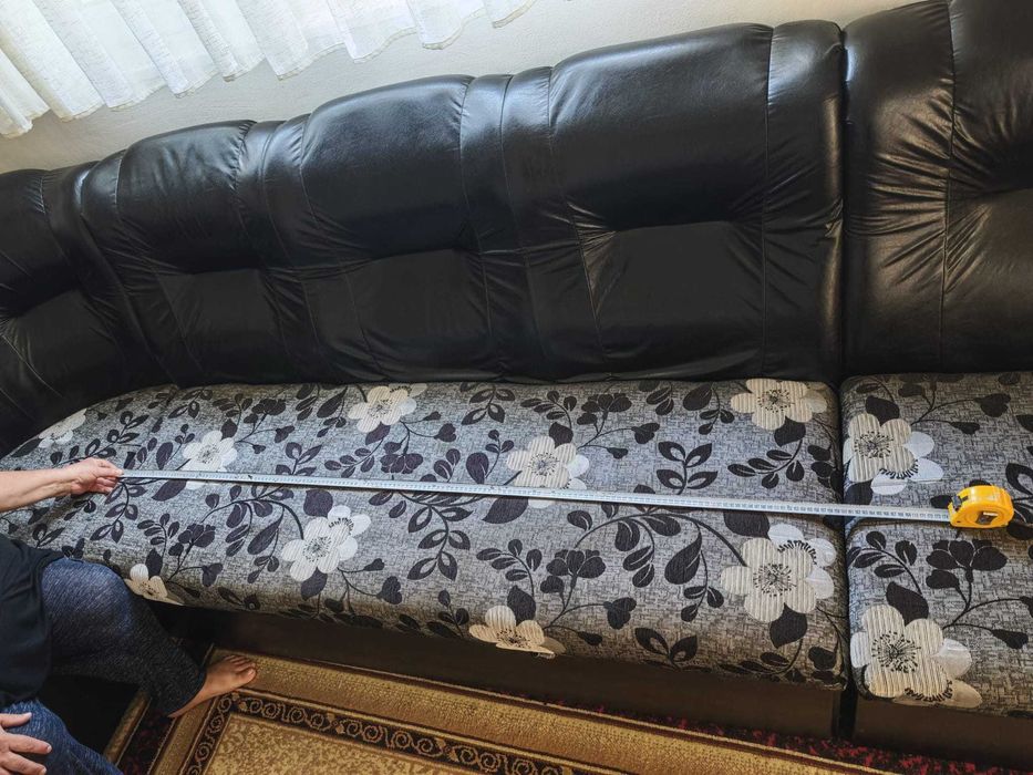 Ъглов диван за хол