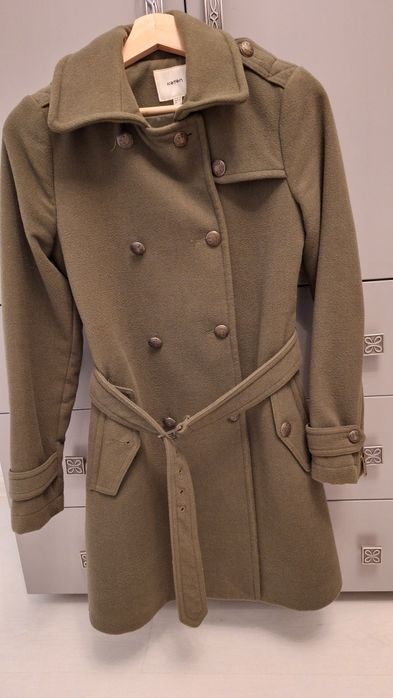 Palton Koton , culoarea  kaki