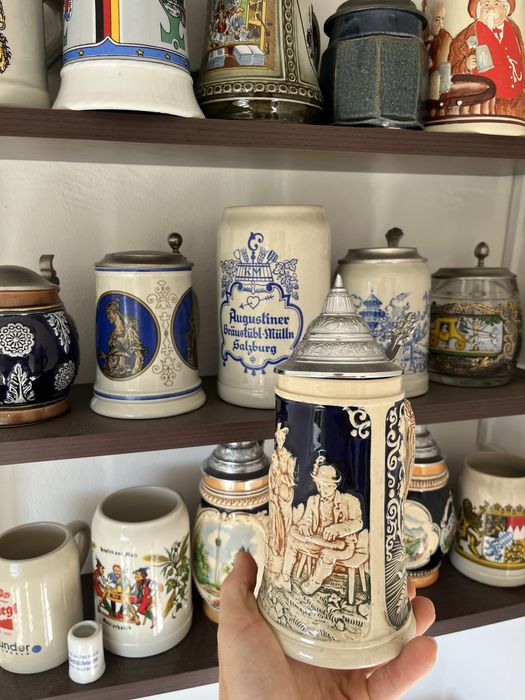 Colecție de halbe germane (25 de bucăți)