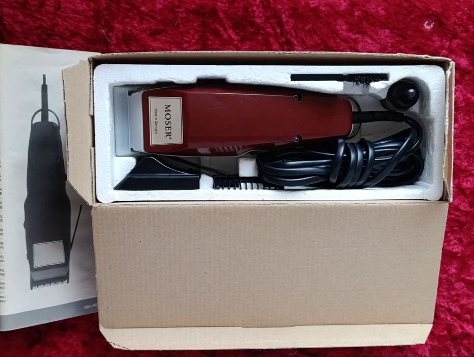 НОВАЯ машинка  профессиональная для стрижки волос Moser Германия