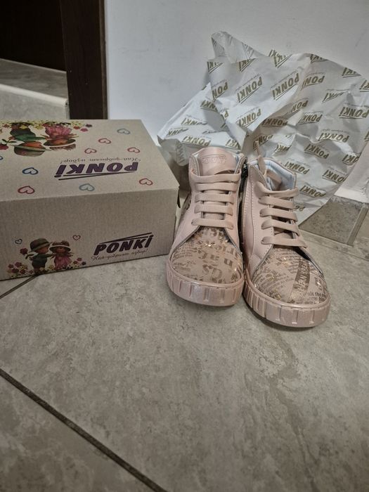 Нови боти/ботуши Ponki естествена кожа