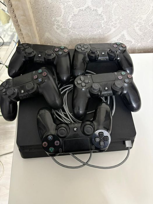PlayStation 4 slim  5 джойстик