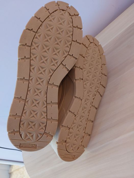 Дамски кожени боти челси Puma Mayze Stack Chelsea Wns