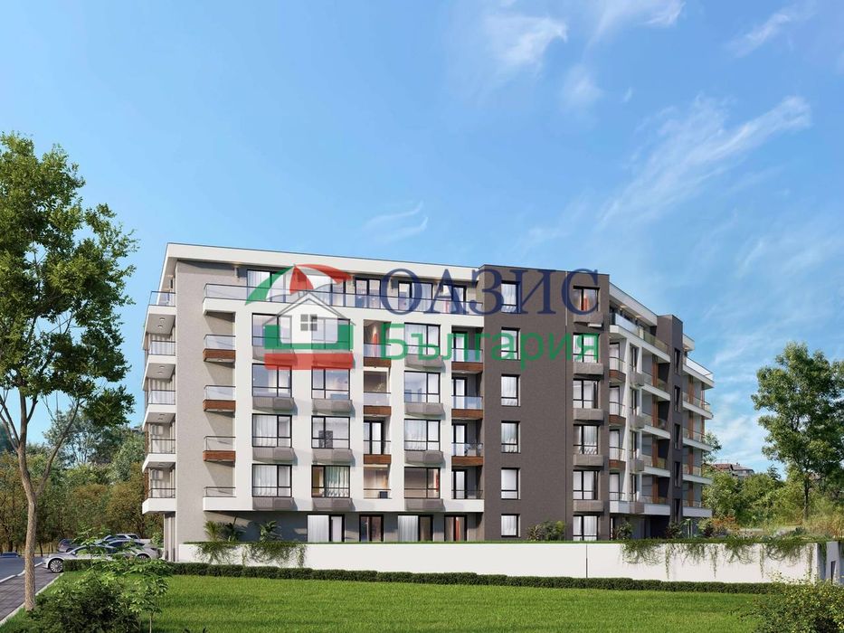 3-стаен апартамент на 2-ри етаж, Азине Резиденс, Приморско, обл. Бургас, България - 74 кв. м.,