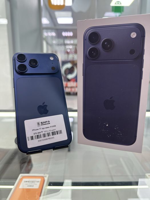 iphone 17 pro max 512gb !53цикл! о