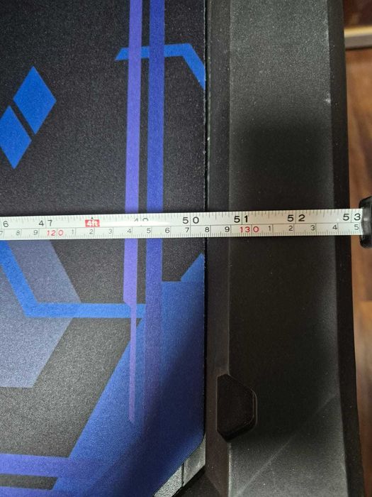 Геймърско бюро E-Blue RGB – Регулируемо 1.35м – LED