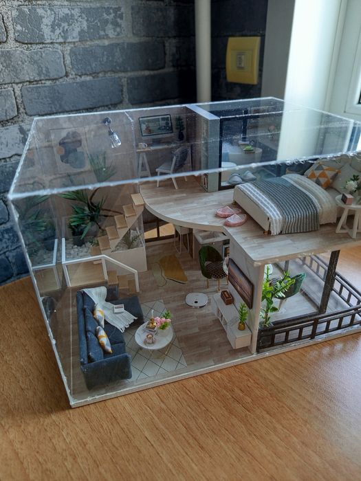 Румбокс Домик Интерьерный Ночник