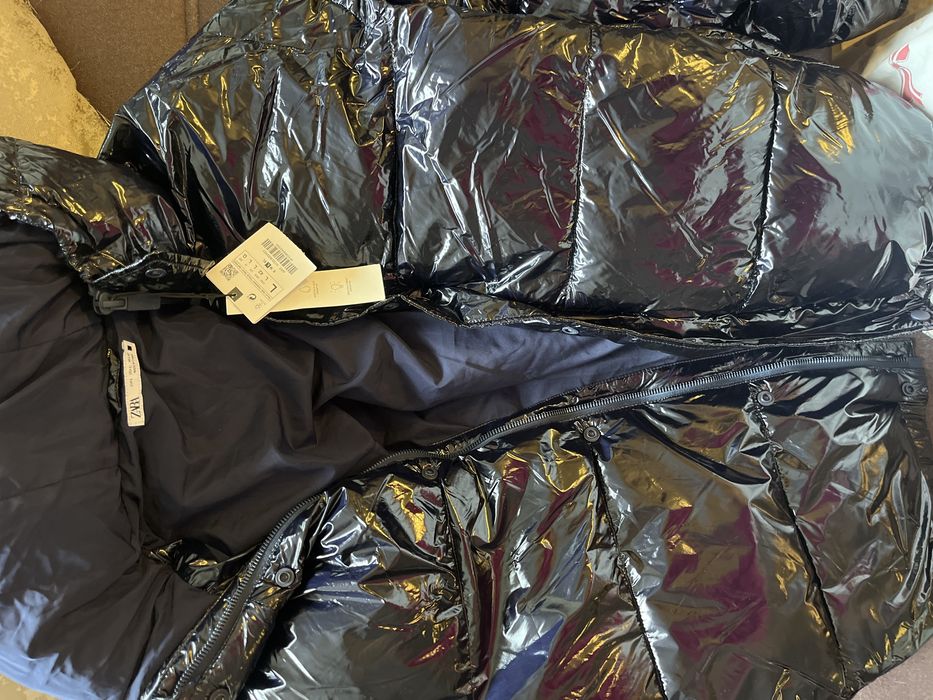 Ново мъжко тъмносиньо яке ZARA