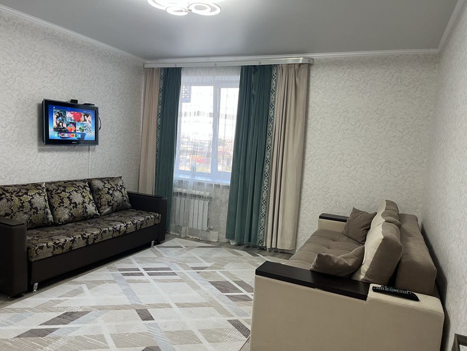 Посуточно 3х комнатная квартира.