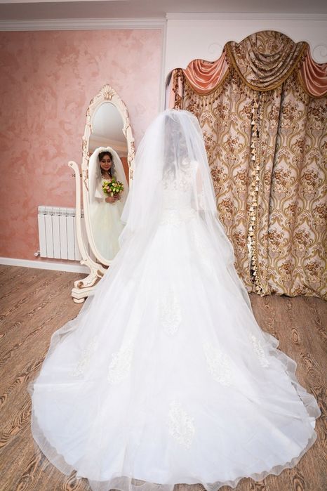 Продам свадебное платье , размер 38-42