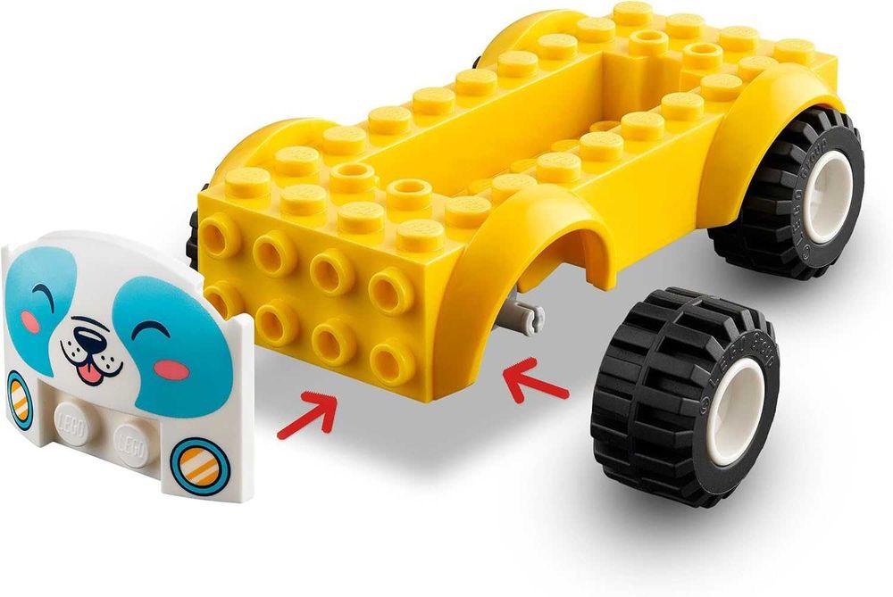 LEGO Строителна игра с мини кукли Пейсли и Нова за деца