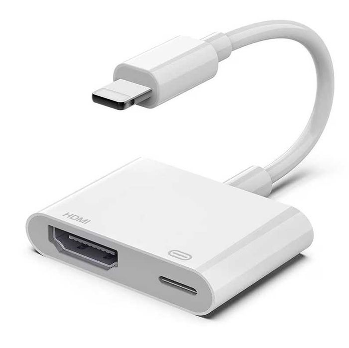 ORIGINAL Apple Incarcator iPhone iPad Adaptor HDMI Cablu USB Lightning