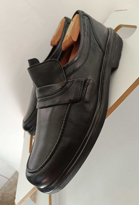 Pantofi loafers 44.5 45 penny premium Sioux piele naturala moale